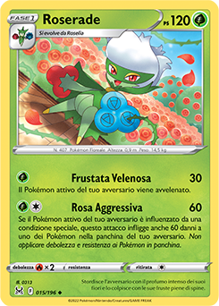 Roserade 015/196 Reverse NM (ITA)