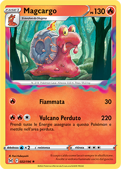 Maqcargo 022/196 Reverse NM (ITA)