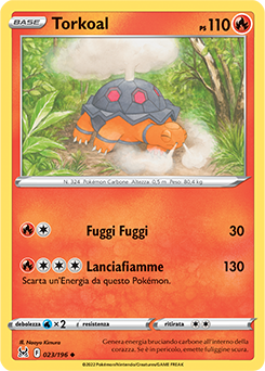 Torkoal 023/196 Reverse NM (ITA)