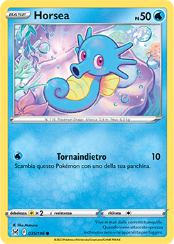 Horsea 035/196 Reverse NM (ITA)