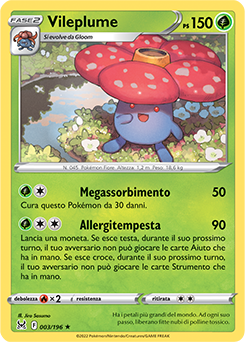 Vileplume 채 003/196 Reverse NM (ITA)