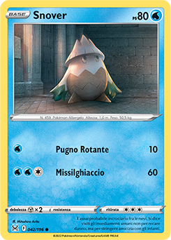 Snover 042/196 Reverse NM (ITA)