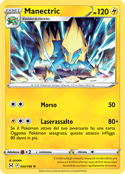 Manectric 055/196 NM (ITA)