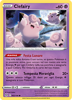 Clefairy 062/196 Reverse NM (ITA)