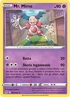 Mr. Mime 067/196 NM (ITA)