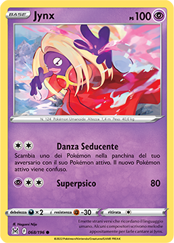 Jynx 068/196 Reverse NM (ITA)