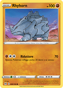 Rhyhorn 089/196 NM (ITA)