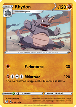 Rhydon 090/196 NM (ITA)