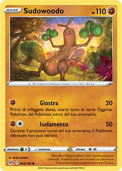 Sudowoodo 094/196 Reverse NM (ITA)