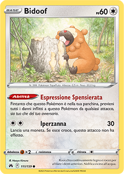 Bidoof 111/159 NM (ITA)