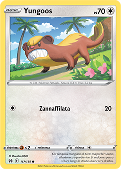 Yungoos 117/159 NM (ITA)