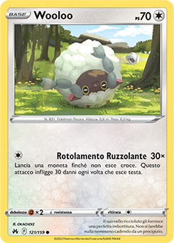 Wooloo 121/159 NM (ITA)