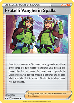 Fratelli Vanghe in Spalla 126/159 Reverse NM (ITA)