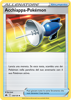 Acchiappa-Pokémon 138/159 Reverse NM (ITA)