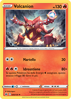 Volcanion 026/159 Reverse NM (ITA)