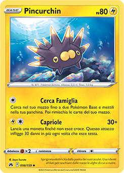 Pincurchin 056/159 Reverse NM (ITA)