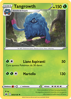 Tangrowth 005/159 Reverse NM (ITA)