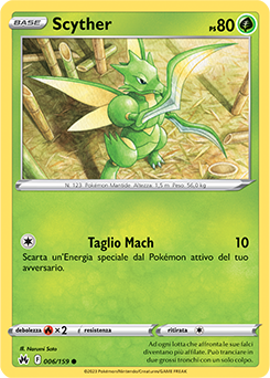 Scyther 006/159 NM (ITA)