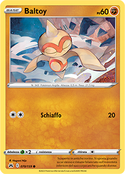 Baltoy 070/159 Reverse NM (ITA)