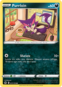 Purrloin 077/159 Reverse NM (ITA)