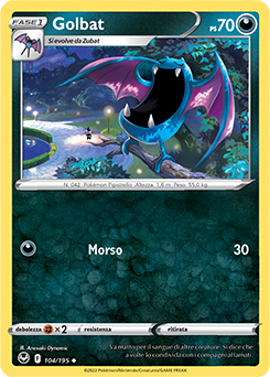 Golbat 104/195 Reverse NM (ITA)