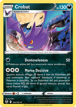 Crobat 105/195 Reverse NM (ITA)