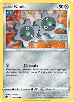 Klink 123/195 Reverse NM (ITA)
