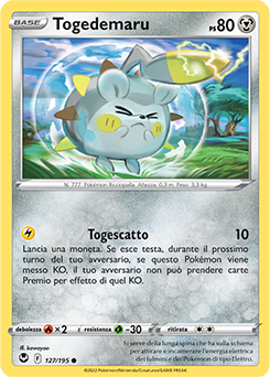 Togedemaru 127/195 NM (ITA)