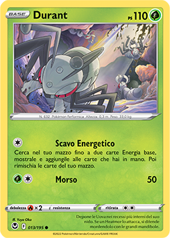 Durant 013/195 Reverse NM (ITA)