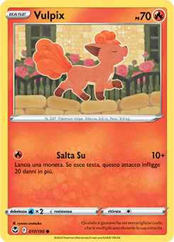 Vulpix 017/195 Reverse NM (ITA)