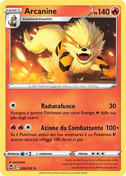 Arcanine 020/195 NM (ITA)