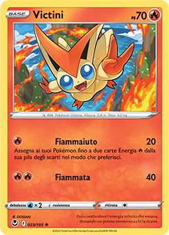 Victini 023/195 Reverse NM (ITA)