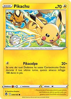 Pikachu 049/195 NM (ITA)