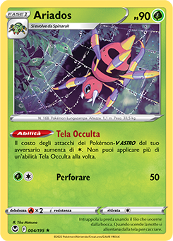 Ariados 004/195 Reverse NM (ITA)