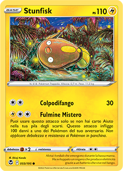 Stunfisk 055/195 Reverse NM (ITA)