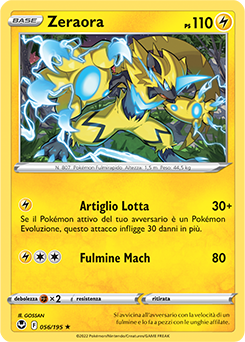 Zeraora 056/195 NM (ITA)