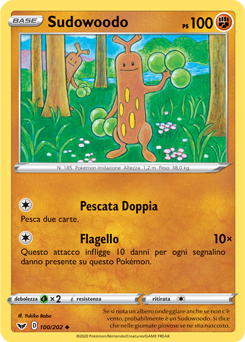 Sudowoodo 100/202 Reverse NM (ITA)