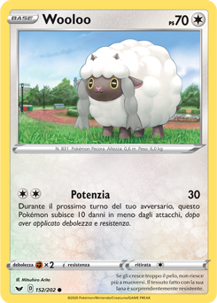 Wooloo 152/202 Reverse NM (ITA)