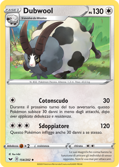Dubwool 154/202 Reverse NM (ITA)