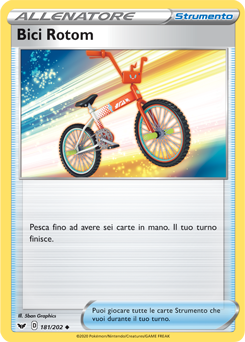 Bici Rotom 181/202 Reverse NM (ITA)