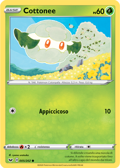 Cottonee 005/202 NM (ITA)