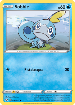 Sobble 054/202 Reverse NM (ITA)