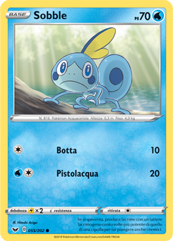 Sobble 055/202 Reverse NM (ITA)