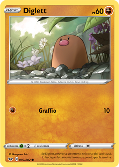 Diglett 092/202 NM (ITA)