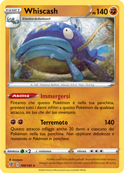 Whiscash 100/192 NM (ITA)
