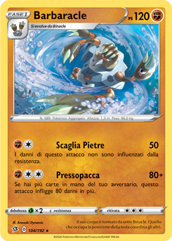 Barbaracle 104/192 NM (ITA)