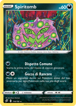 Spiritomb 116/192 NM (ITA)