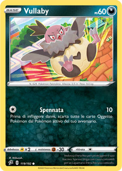 Vullaby 119/192 NM (ITA)