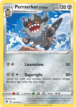 Perrserker di Galar 127/192 NM (ITA)