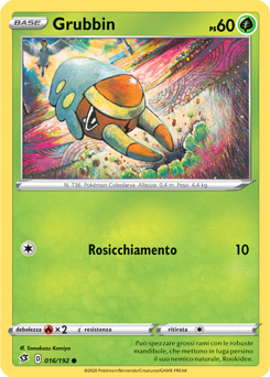 Grubbin 016/192 NM (ITA)